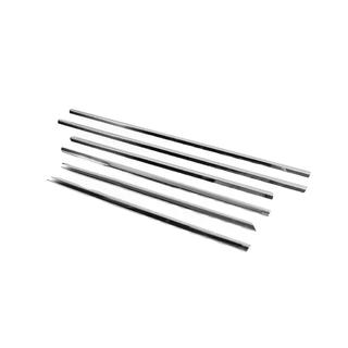 Ornamente Geamuri Inox Mercedes E-class W211 2002-2009 foto 4