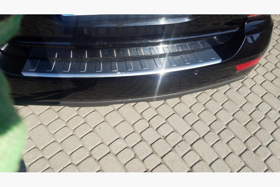 Mercedes ML W164 2005-2011 Protectie bara spate OmsaLine otel inoxidabil Lucios Foto 2