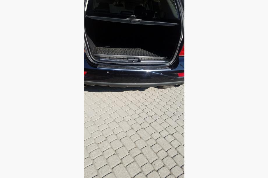 Mercedes ML W164 2005-2011 Protectie bara spate OmsaLine otel inoxidabil Lucios Foto 5